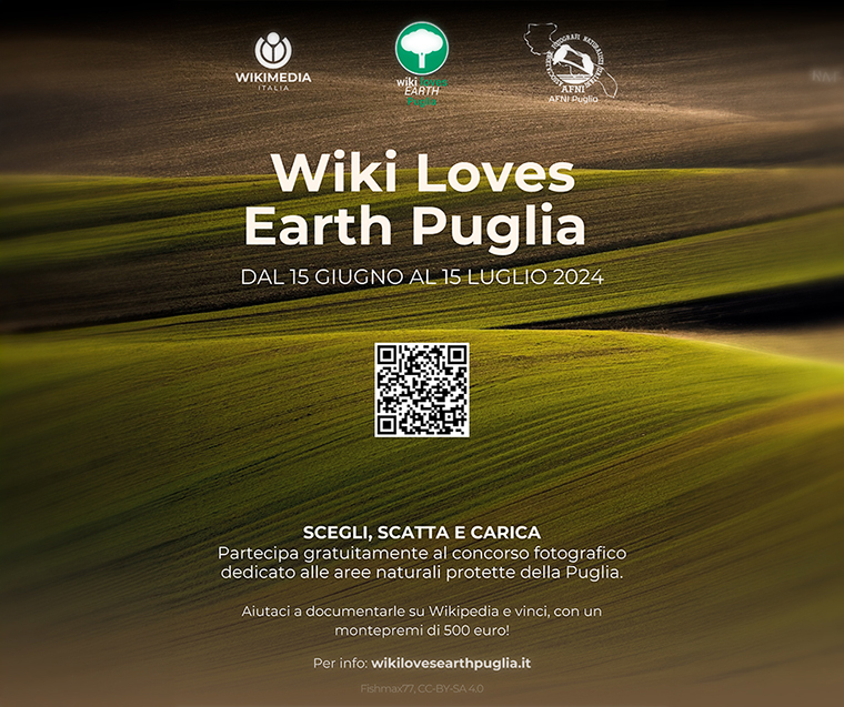 Wiki Loves Earth Puglia - dal 15 giugno al 15 luglio