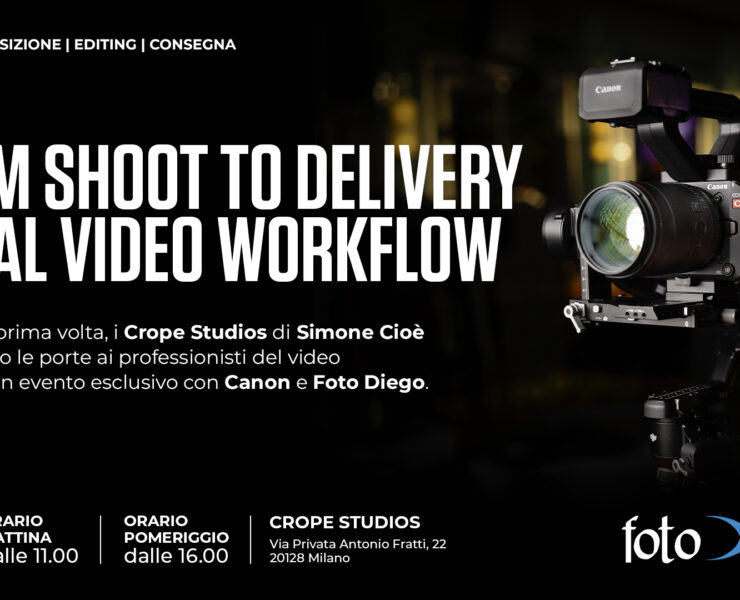 FROM SHOT TO DELIVERY TOTAL VIDEO WORKFLOW – CON SIMONE CIOÈ